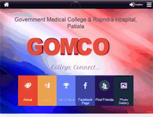 Tablet Screenshot of gomco.org